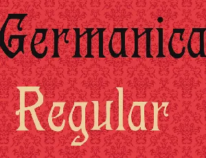 Germanica font