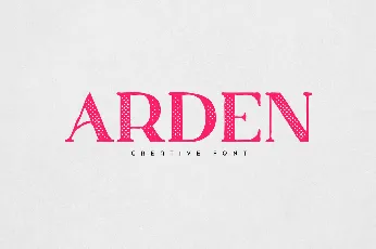 Arden font