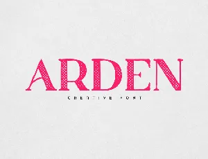 Arden font