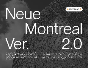 Neue Montreal v2.0 Family font