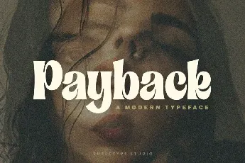 Payback font