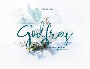 Godfrey Script font