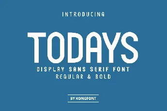 Todays font