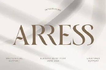 Arress font