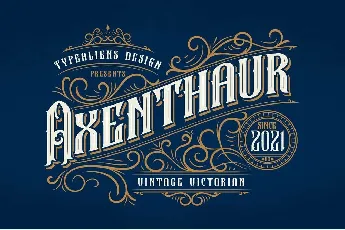 Axenthaur font