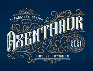 Axenthaur font