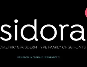 Isidora Family Free font