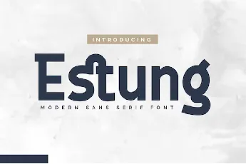 Estung font