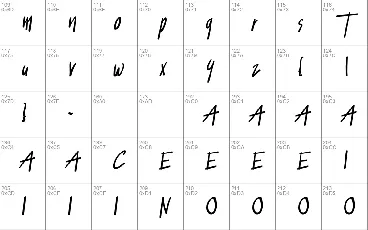 Jakarta Handwritten font