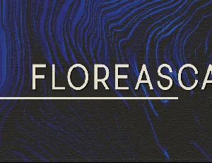 Floreasca font