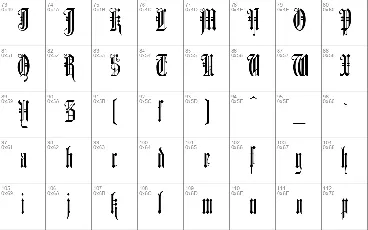 Duerer Gotisch font