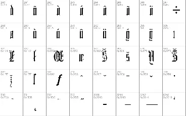 Duerer Gotisch font