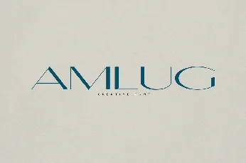 Amlug font