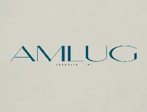 Amlug font