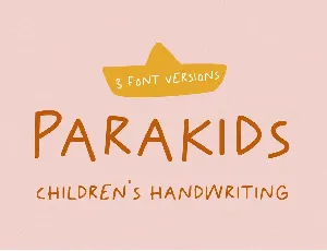 Parakids font