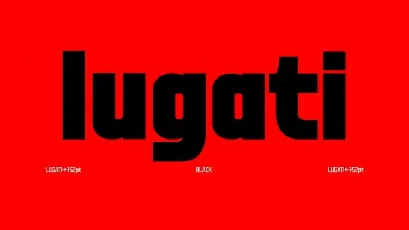 Lugati Family font