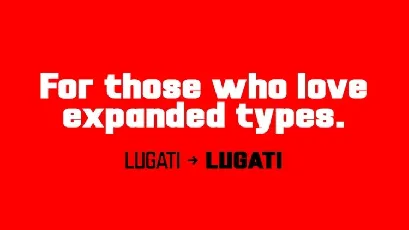 Lugati Family font