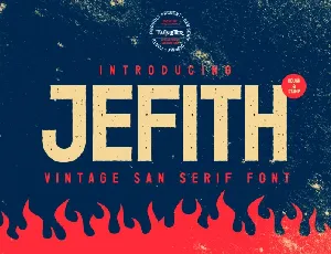 Jefith font