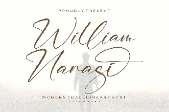 William Narasi font