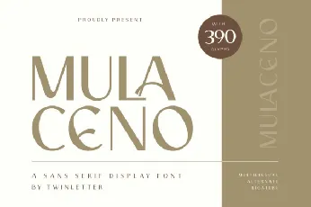 Mulaceno font