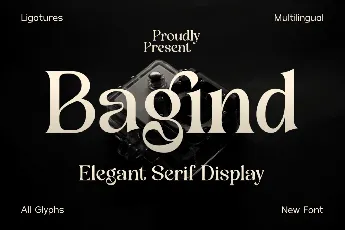 Bagind font