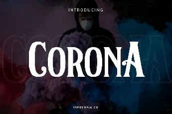 Corona Serif Display font