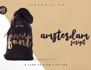 Amsterdam Script Free font