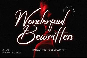 Wonderfuul Bewritten font