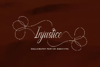 Injustice Demo font