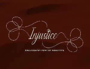 Injustice Demo font