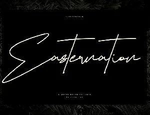 Easternation font