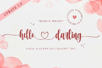 Hello Darling font