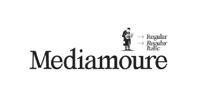 Mediamoure font