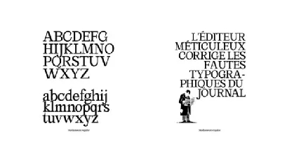 Mediamoure font