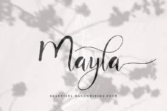 Mayla font