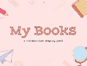 My Books font