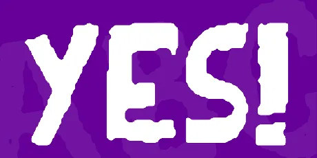 YES! font