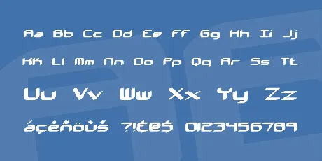 Kinkaid BRK font