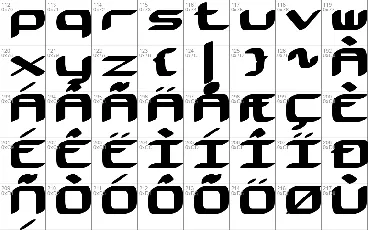 Kinkaid BRK font