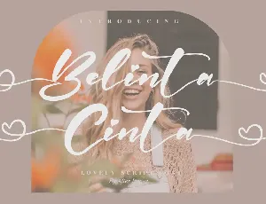 Belinta Cinta font