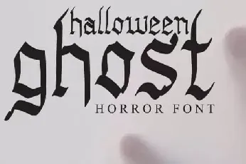 The Monster Horror font