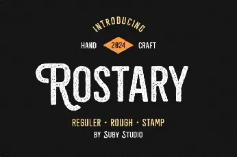 Rostary font