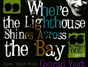 Conrad Veidt font