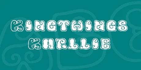 Kingthings Kurllie font