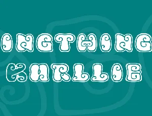 Kingthings Kurllie font