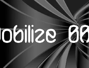 Mobilize BRK font