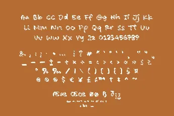 Brush Mark font