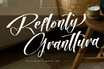 Reflonty Granttura DEMO VERSION font