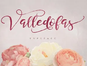 Valledofas Typeface Free font