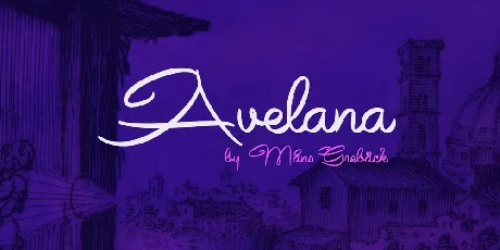 Avelana font